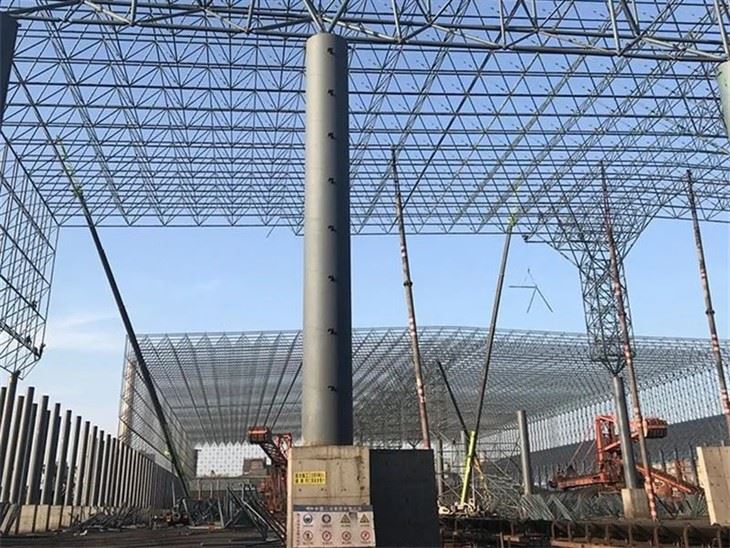 Steel Structure Column factory
